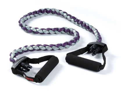 SPRI Braided Xertube Resistance Bands – Premium Exercise Band for Men & Women – Workout Equipment for Home Gym Fitness Training – Comfort Grip for Strength, Weights, and Resistance - style: ULTRA HEAVY