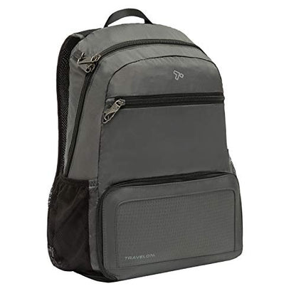 Travelon Anti-Theft Active Packable Backpack - color: Charcoal