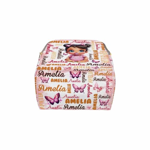 Custom Diaper Bag with Name, Christmas Personalized School Bag, Monogram Nappy Backpack with Thermal Pockets for Adults Kids, Large Capacity Waterproof Diaper Bag Xmas Gift - color: A-color-4