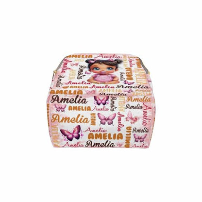 Custom Diaper Bag with Name, Christmas Personalized School Bag, Monogram Nappy Backpack with Thermal Pockets for Adults Kids, Large Capacity Waterproof Diaper Bag Xmas Gift - color: A-color-4