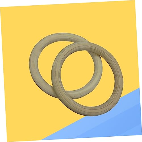 Solid Gymnastic Rings for Home Workout Ring Full Body Strength and Training