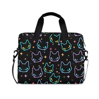 JIPONI Laptop Bag For Women Men, 15.6 16 IN Tote Work bags, Briefcase Messenger Computer Case 01 - color: Multi 1