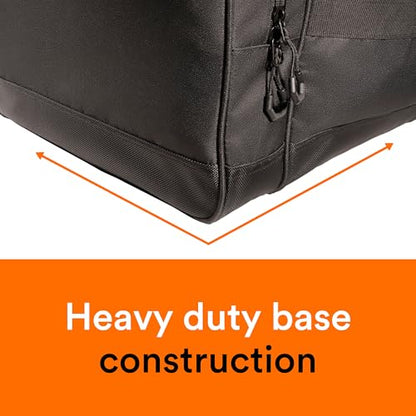 Fitdom 140L 38" Heavy Duty Extra Large Sports Equipment Duffle Bag with Upgrade Zipper, Durable & Water Resistant. Perfect for Travel Storage Football Hockey Baseball Basketball Team Coaches & More
