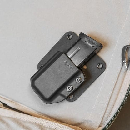 GRITR Kydex Hook & Loop Panel Insert/Adhesive Loop Sheets – Tactical & Military Gear Organizers for Holsters, Mag Carriers, Knife Sheaths, Flashlights, and More - style: Small