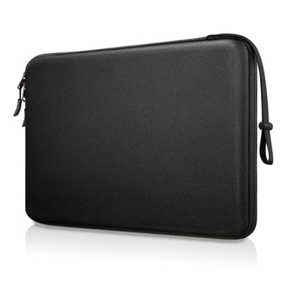 FINPAC 14-inch Hard Laptop Sleeve Case Compatible with Acer Chromebook Lenovo, HP, ASUS, Dell, Acer Laptop Notebook Ultrabook, Water-Resistant Shockproof Computer Bag, Black - color: Black, size: 13.5-14-inch Laptop/Notebook