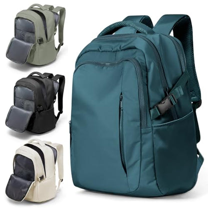 suwasp Large Travel Backpack for Women Men Mochila Airline Approved Carry On Personal Item Backpack Bag Frontier Airlines Personal Item Travel Bag Flight Approved Luggage Backpack - Blue - color: Peacock Blue, size: Large
