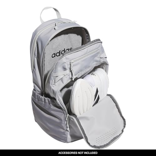 adidas Defender 5 Backpack for Sports, Gym, School and Travel, 33L, Grey Two/Grey Three, OSFA - color: Grey Two/Grey Three