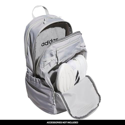 adidas Defender 5 Backpack for Sports, Gym, School and Travel, 33L, Grey Two/Grey Three, OSFA - color: Grey Two/Grey Three