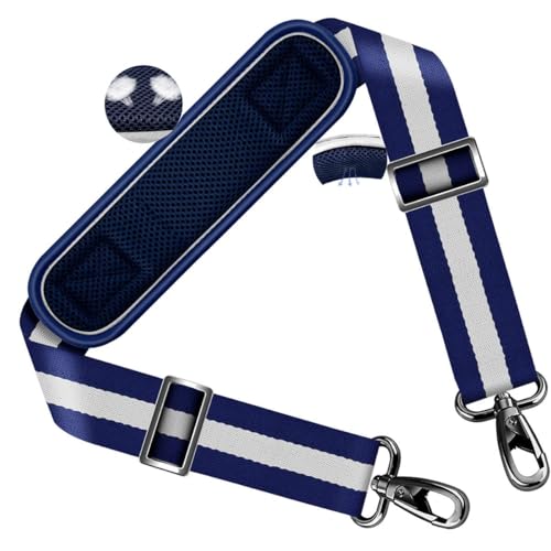 ZINZ Shoulder Strap 58" with Thick Fixed Pad - color: Stripes-buwbu