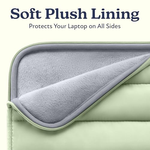 Vandel The Original Puffy Laptop Sleeve 13-14 Inch, Laptop Case 14 Inch - color: h. Sage Green, size: 13-14 Inch