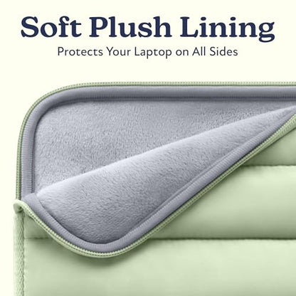 Vandel The Original Puffy Laptop Sleeve 13-14 Inch, Laptop Case 14 Inch - color: h. Sage Green, size: 13-14 Inch