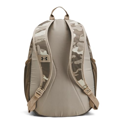Under Armour Hustle Sport Backpack - color: (200) Taupe Dusk / Timberwolf Taupe / Metallic Gun Metal