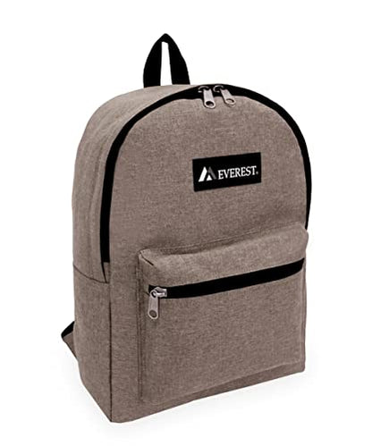 Everest 1045DM Denim Basic Backpack, Khaki, One Size - color: Khaki