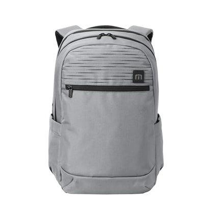 TravisMathew Approach Backpack with Laptop Sleeve, Water-Resistant Everyday Bag for Work, Travel & Hiking, Shadow Grey - color: Shadow Grey