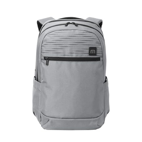 TravisMathew Approach Backpack with Laptop Sleeve, Water-Resistant Everyday Bag for Work, Travel & Hiking, Shadow Grey - color: Shadow Grey