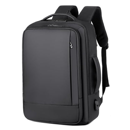 Kamlui Laptop Backpack for Men 17.3 inch Travel Computer Bag - color: Black280