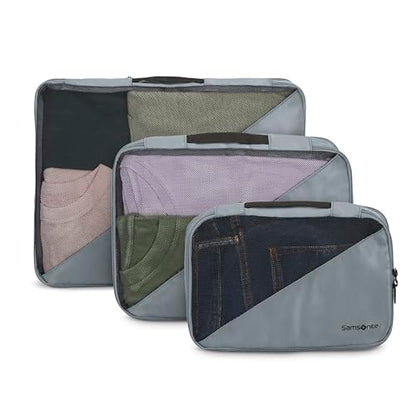 Samsonite 3-Piece Compression Packing Cube Set, State Blue