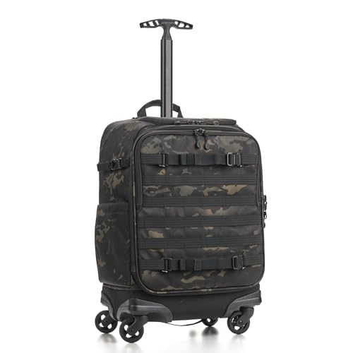 Tenba Axis v2 28L Rolling Camera Backpack for DSLR and Mirrorless cameras and lenses plus a 16-inch laptop – MultiCam (637-791) - color: Multicam Black, size: 28L Rolling Backpack v2