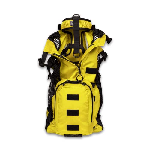 K9 Sport Sack Walk-On - X-Small, Buttercup Yellow - Ideal for Dogs with 9-12” Back Length - Lightweight, Packable, Backpack-Style Carrier - Includes Compatible Harness & Storage Bag - color: Buttercup Yellow, style: X-Small (11-13" Neck 11-15" Chest)