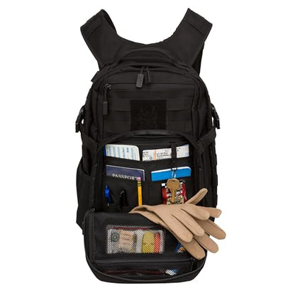 SAMURAI TACTICAL Wakizashi Tactical Backpack (Black), One Size, (ZPB001EC-008) - color: Black