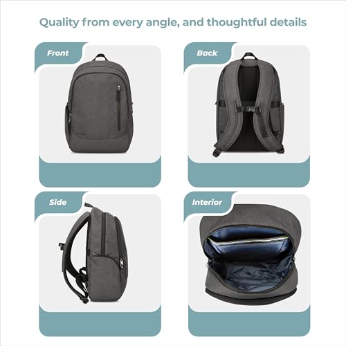 Travelon Anti Theft Urban Backpack - color: Slate