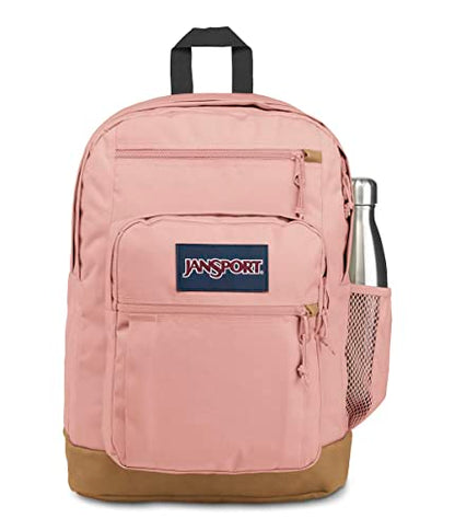 JanSport Cool Backpack, with 15-inch Laptop Sleeve - Large Computer Bag Rucksack with 2 Compartments, Ergonomic Straps, Misty Rose - color: Misty Rose