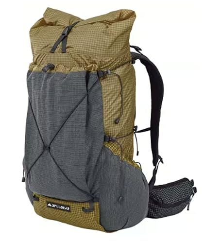 3F UL GEAR 30L+10L UHMWPE Ultralight Waterproof Hiking Backpack Daypack Outdoor Camping Travel Backpack for Men Women (Classic Khaki, Large) - color: Classic Khaki, size: Large