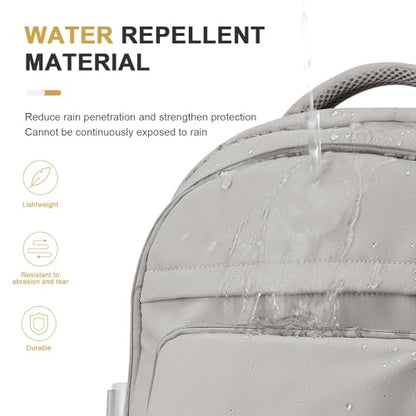 Cute Backpack for College Students Waterproof School Bag High School Backpacks for Teens Girls Boys Laptop Bookbag Casual Daypacks Backpacks for Women Men（Gray Brown） - color: B3-gray Brown
