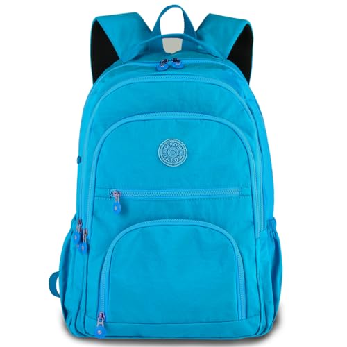 Waterproof Casual Daypacks Superbreak Backpack 24L Laptop Backpack for Women & Men Fits Tourism Business (Blue)