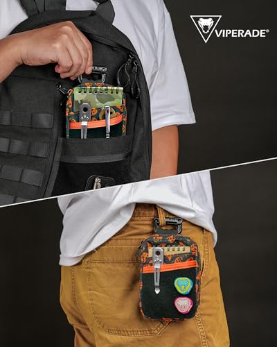 VIPERADE VE26 EDC Pouch - Small EDC Organizer for Multitools - color: Spicy Pattern