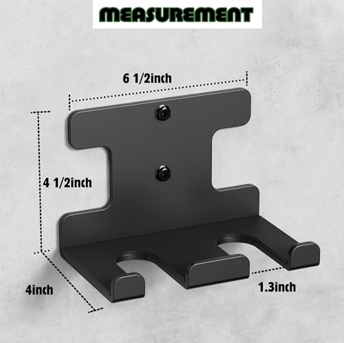 Barbell Rack Barbell Holder Wall Mount Barbell Storage Holder Olympic Bar Hanger for Home, Commercial, Garage Gym - color: Double Bar Holder