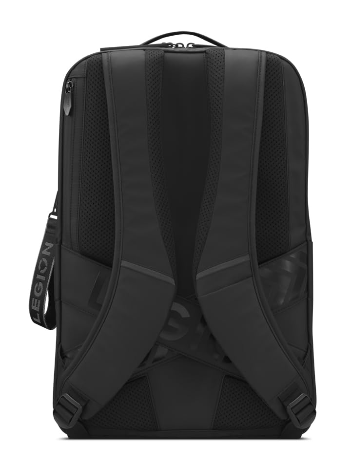 Lenovo Legion Gaming Laptop Backpack GB700 – Extra Large, Fits Up to 16-Inch Computer – Anti-Theft Lock, Damage Protection, Water-Resistant Travel Bag with Organized Compartments – Black - style: Gb700