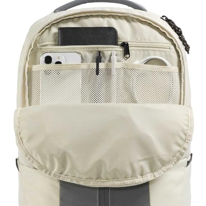 The North Face Lichen Daypack - Everyday Commuter Backpack, Laptop Sleeve, Water Bottle Pockets, Center Front Pouch, Desert Stone/Smoked Pearl/New Taupe Green, One Size - color: Desert Stone/Smoked Pearl/New Taupe Green