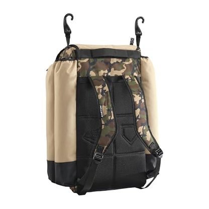 Easton Five Tool Phenom Backpack Equipment Bag - color: Tan Army Camo