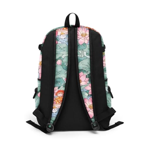 rickyh style School Backpack Travel Bag for Men & Women Lightweight College Back Pack with Laptop Compartmen - color: 01hh