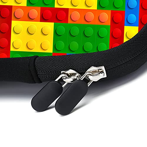 AMARY14 15 15.4 15.6 inch Laptop Handle Bag Computer Protect Case Pouch Holder Notebook Sleeve Neoprene Cover (Puzzle) - color: Puzzle