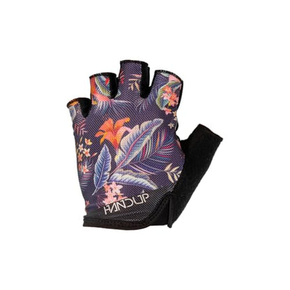 Handup Shorties Half Finger Lightweight Anti-Slip Breathable Mountain Bike MTB Bicycle Enduro Downhill XC Cycling Motocross Unisex Gloves - color: Midnight in Maui, size: Small