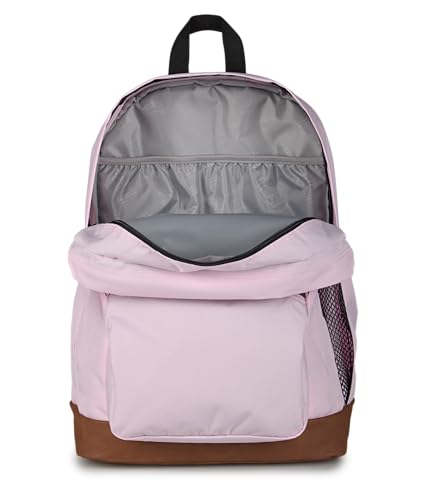 JanSport Cool Backpack with 15-inch Laptop Sleeve, Large Computer Bag Rucksack with 2 Compartments, Ergonomic Straps, Pink Ice - color: Pink Ice