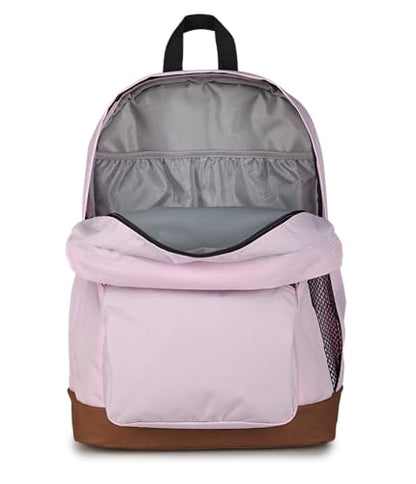 JanSport Cool Backpack with 15-inch Laptop Sleeve, Large Computer Bag Rucksack with 2 Compartments, Ergonomic Straps, Pink Ice - color: Pink Ice