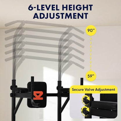 SQUATZ Fitness Board and Pull-Up Dip Station