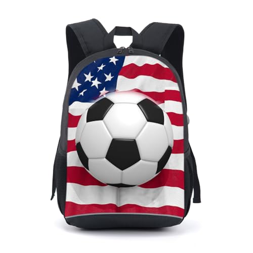 CAIWEI American Football Backpack School Bag (Football 11) - color: Football 11, size: 17.2*11.7*5.5 Inch