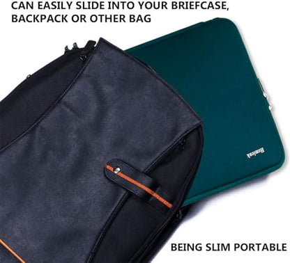 Laptop Sleeve 15.6 Inch, Durable Shockproof Protective Cover Compatible with HP, ASUS, Lenovo, Acer, Notebook, Computer, Cyan - color: Cyan, size: 15.6 Inch