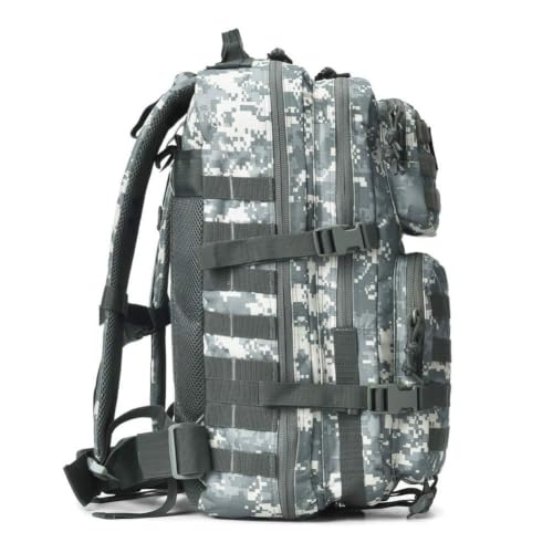 REEBOW GEAR Military Tactical Backpack Large Army 3 Day Assault Pack Molle Bag Backpacks (ACU Camo) - color: Camo Acu
