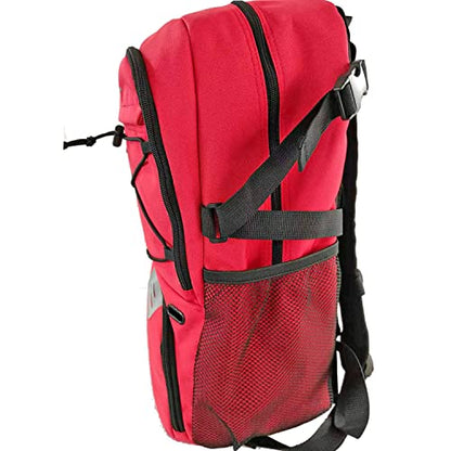 WENDING FORWARD | Youth Soccer Bag - Soccer Backpack & Bags for Basketball, Volleyball & Football Sports, Includes Separate Cleat Shoe & Ball Compartment, fit to Youth & Adult, Black