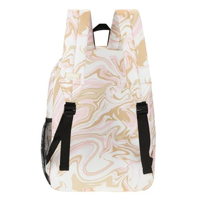 AEROPOSTALE Fieldtrip Unisex Backpack - AE Mens and Womens Bag for Everyday Use - Vanilla Sky - color: Taupe Marble