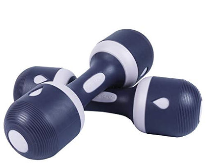 Nice C Adjustable Dumbbells Weights, Neoprene All-in-1 Options, Non-Slip, All-Purpose, Home, Gym, Office - style: Black Purple 11lb Pair