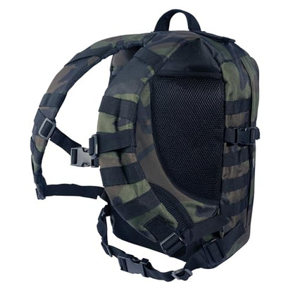 Rothco 22971: Midnight Camo Fast Mover Tactical Backpack - color: Midnight Woodland Camo