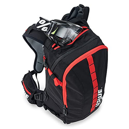 USWE Core Backpack, a High End Daypack for Enduro, Dirtbike, Moto, Black (25L USWE Red) - style: 25l Uswe Red