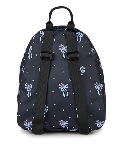 JanSport Half Pint Mini Backpack, 10.2 L - Durable Mini Bag Purse with Adjustable Shoulder Straps, Single Main Compartment, Zippered Stash Pocket, Pastel Petals - color: Pastel Petals Black/Blue/Pink/Green