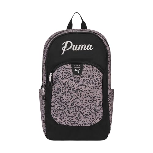 PUMA Rally 300 Backpack, Tan Combo, OS - color: Sandstone/Black/Jasmine Flower